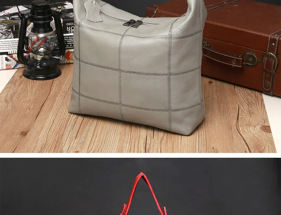 Высококачественные сумки из натуральной кожи, вечерний клатч, Офисная Женская сумка-хобо, цветная Повседневная сумка из воловьей кожи, водонепроницаемая сумка