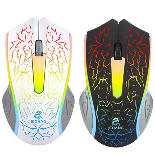 Best Offers Optical LED Wired Gaming Mouse Adjustable DPI 2000DPI 2 Buttons Computer Mice For PC Laptop RF12 Drop Shipping