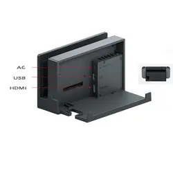Оригинальный зарядки HDMI док-станция для nintendo консоли коммутатора Замена зарядки HDMI док-станция для nintendo переключатель