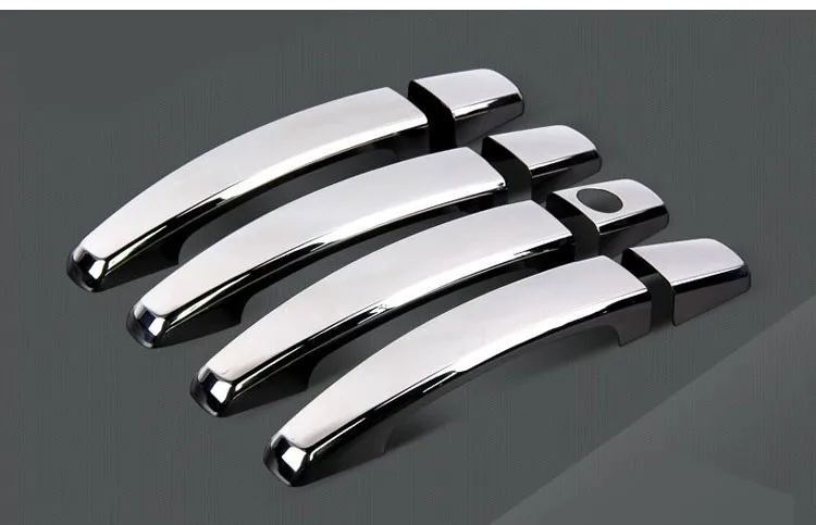 MLING 4 Pcs Magnetic Car Door Handle Insert Cover Anti Scratches Guard Paint Protector Compatible for Berlingo