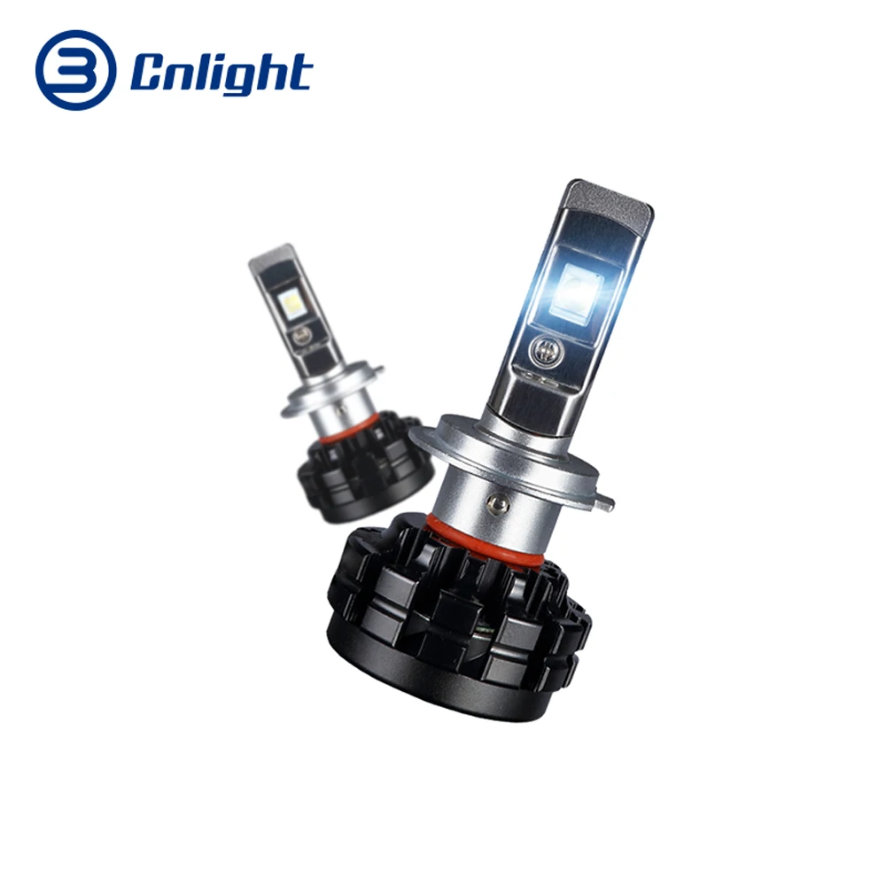 

Cnlight High Quality Super Bright Car LED Headlight M1 series H11 H4 9005 9012 Car Lamps 6500K 60W/Pair 12V