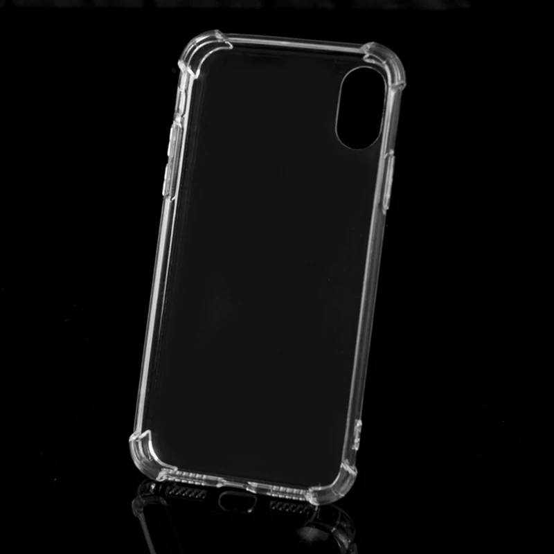 

Anti-knock Mobile Phone Case For Iphone 7 6 8 Plus Max XR Case Shockproof TPU Silicone Cover Capa