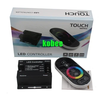 

18A DC 12V/24V RF Wireless Touch RGB controller for 5050/3528 RGB LED Strip