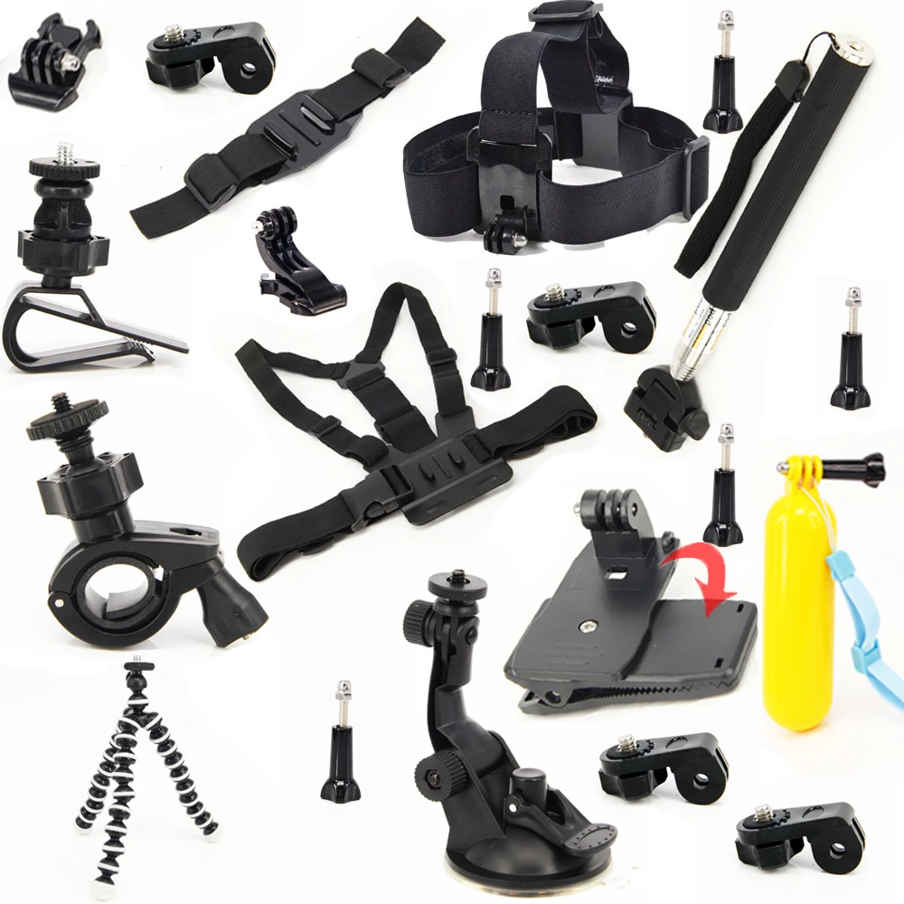 Kit Travel Set Professional Accessories Bundle Kit For Sony Hdr As30v Hdr As100v As0v Asv X1000v Sony Action Cam Kit Gps Accessories Partykit Friends Aliexpress