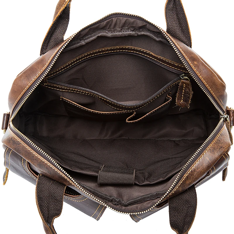 MVA Men's Briefcase bag men's Genuine Leather bags male man 14inch business Laptop bag for men briefcases leather bags 8002-1 MVA Men's Briefcase bag men's Genuine Leather bags male man 14inch business Laptop bag for men briefcases leather bags 8002-1