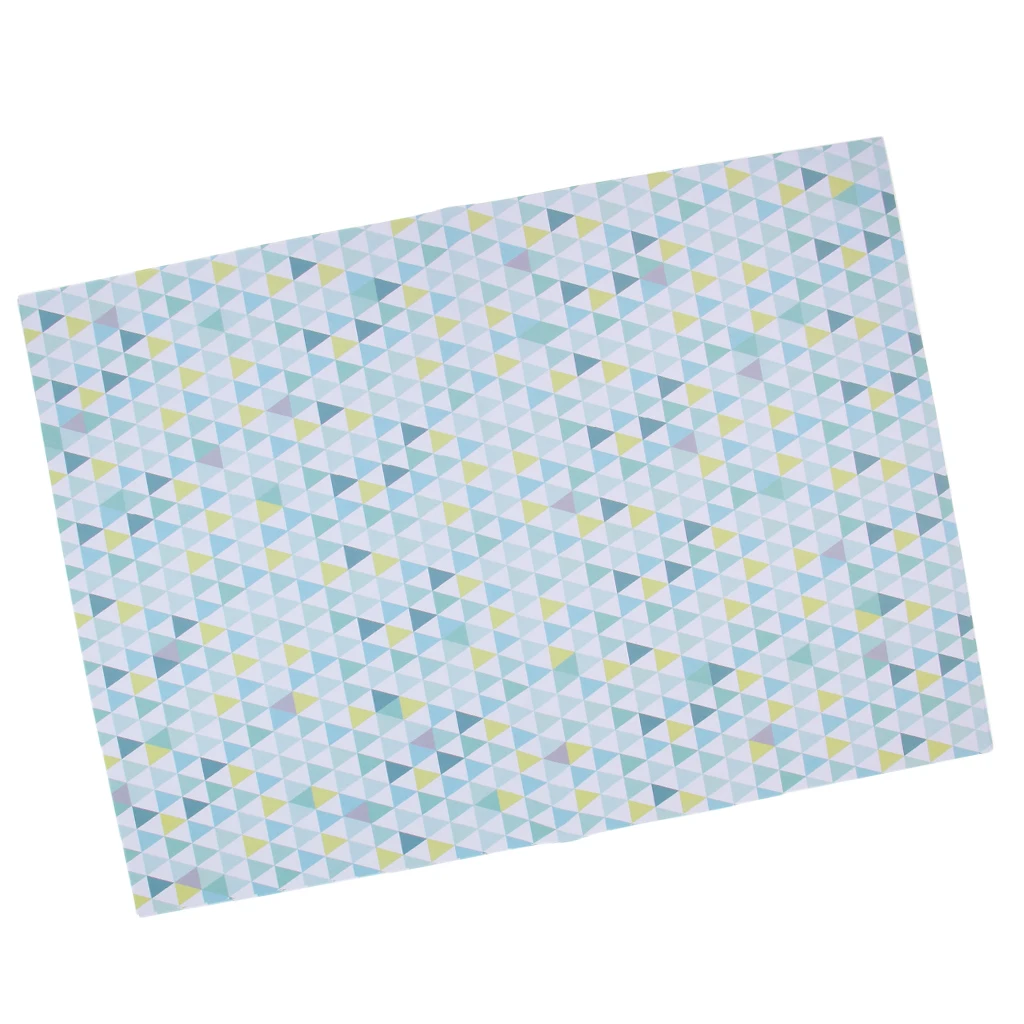 6 Sheets Mixed Style Gift Wrapping Package Paper Craft Projects Decor Craft Paper Party Scrapbooking Decorations 70 x 50 cm