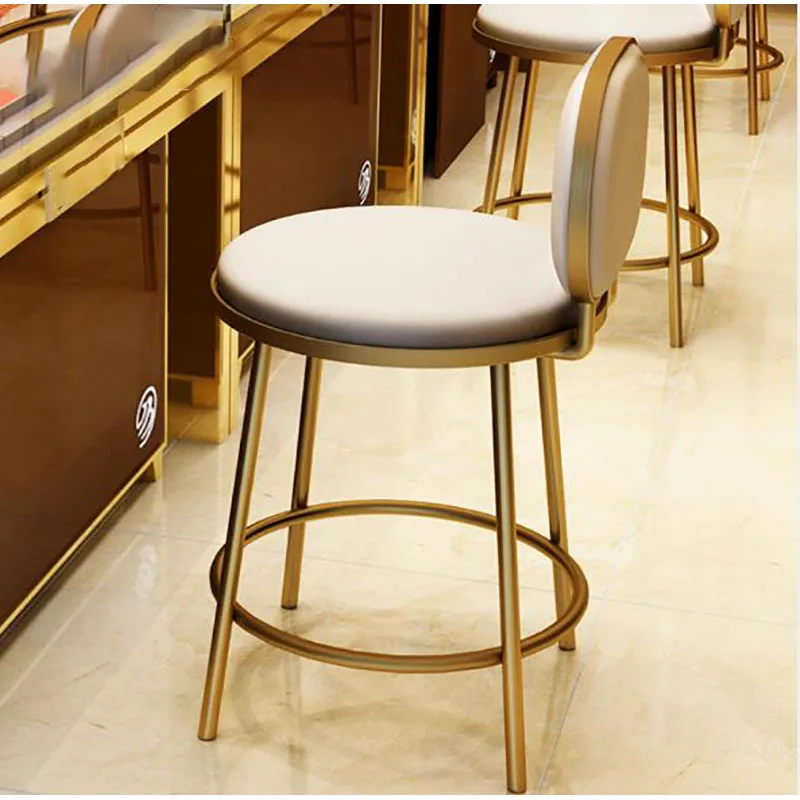 

Nordic Wind Jewelry Shop Special Chair Counter Chair Stand Bar Stand Household Reception Chair Cashier