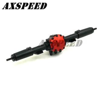 

Alloy Rear Axle Crawler Matte Black RC Cars JEEP Rock Crawler Assembly for 1/10 RC SCX10 90046