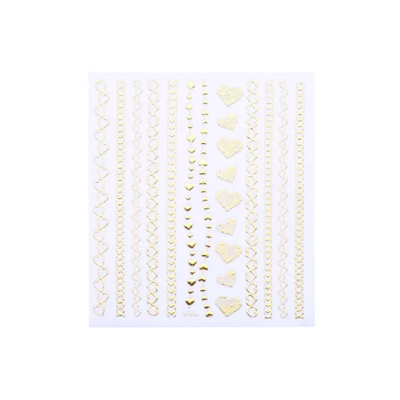 Pattern 28 3D наклейки для ногтей, драгоценные Стразы, переводные наклейки для украшения ногтей, сделай сам, советы для маникюра, дизайн для лака, самоклеющиеся - Цвет: Pattern 28