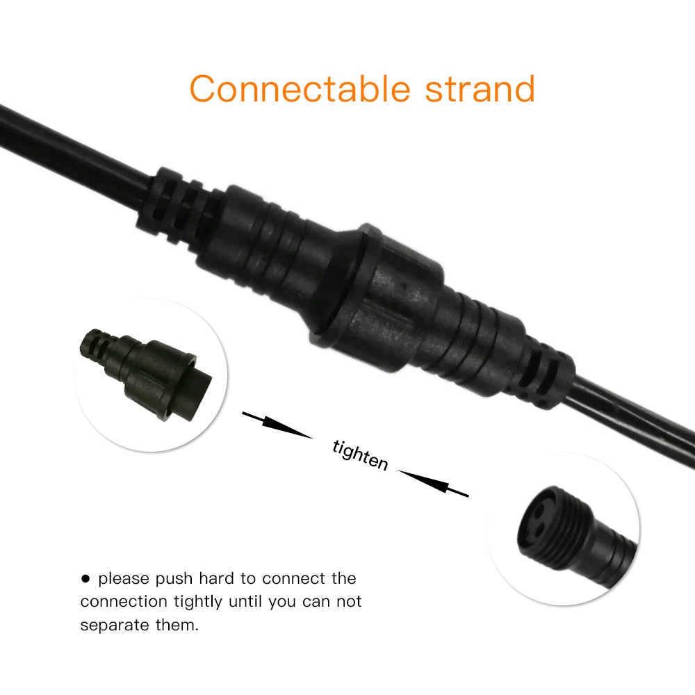 Tomshine String Light Комплект AC220-240V 15 Вт 33.5Ft E27 держатель гнезда цоколя 10 шт. светодиодный лампы накаливания 2 Запасная лампа свадебный открытый бар