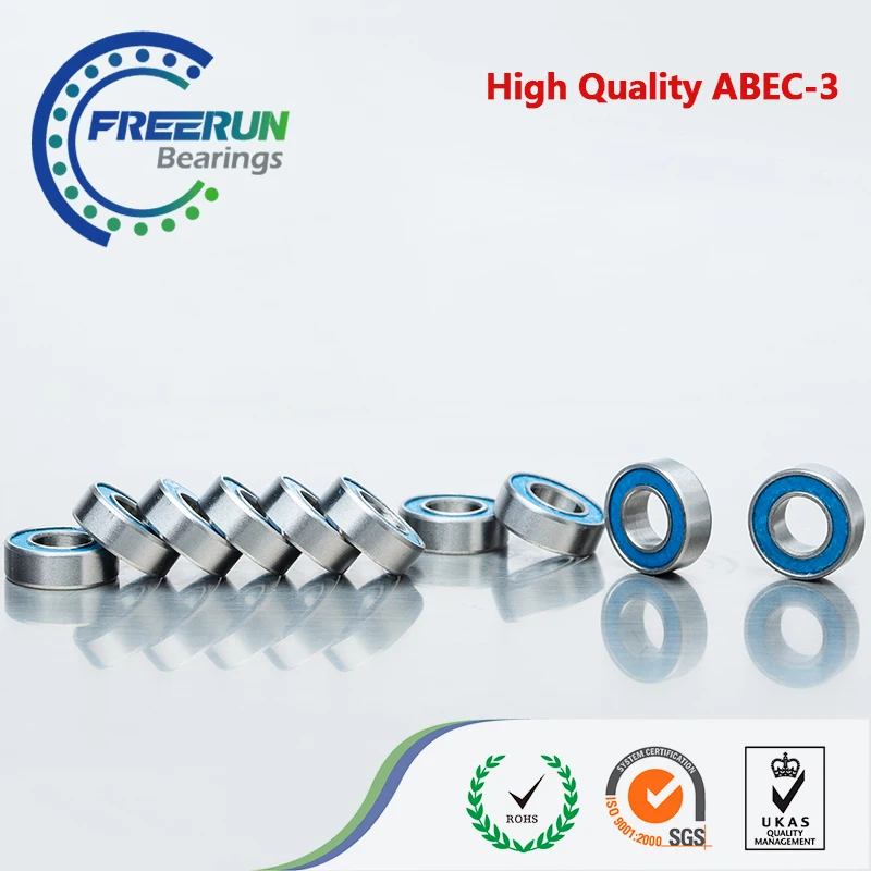 686-2RS 10 шт. 6x13x5 синий резиновые подшипник 6x13x5 мм 686 2RS ABEC3 модель подшипника