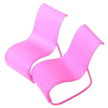 2 шт. миниатюрные рокер стулья мебель для кукольного домика пляж качающаяся игрушка стул-случайный цвет