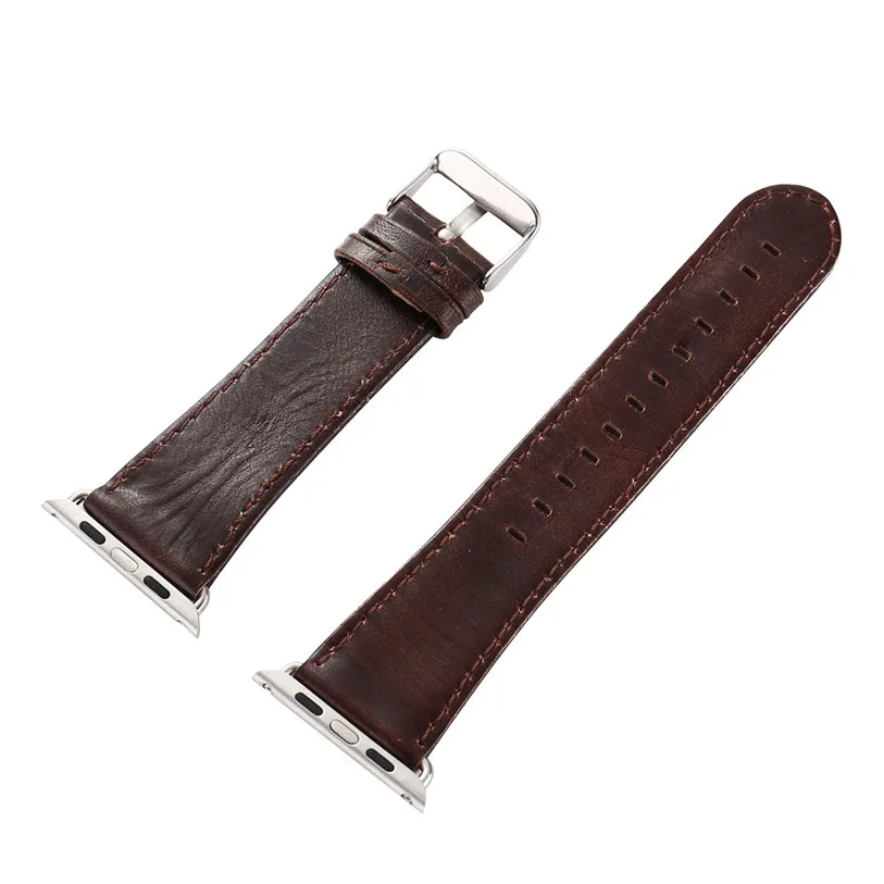 

The new watch with a male and fashion bLeather Buckle Wrist Watch Band Strap Belt for Watch Apple Watch 38mm au8 nov27