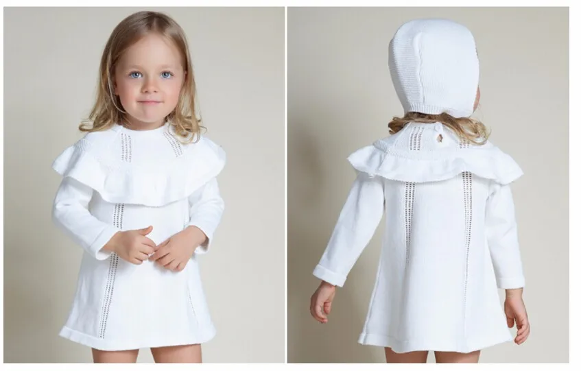 baby knitted dress-2