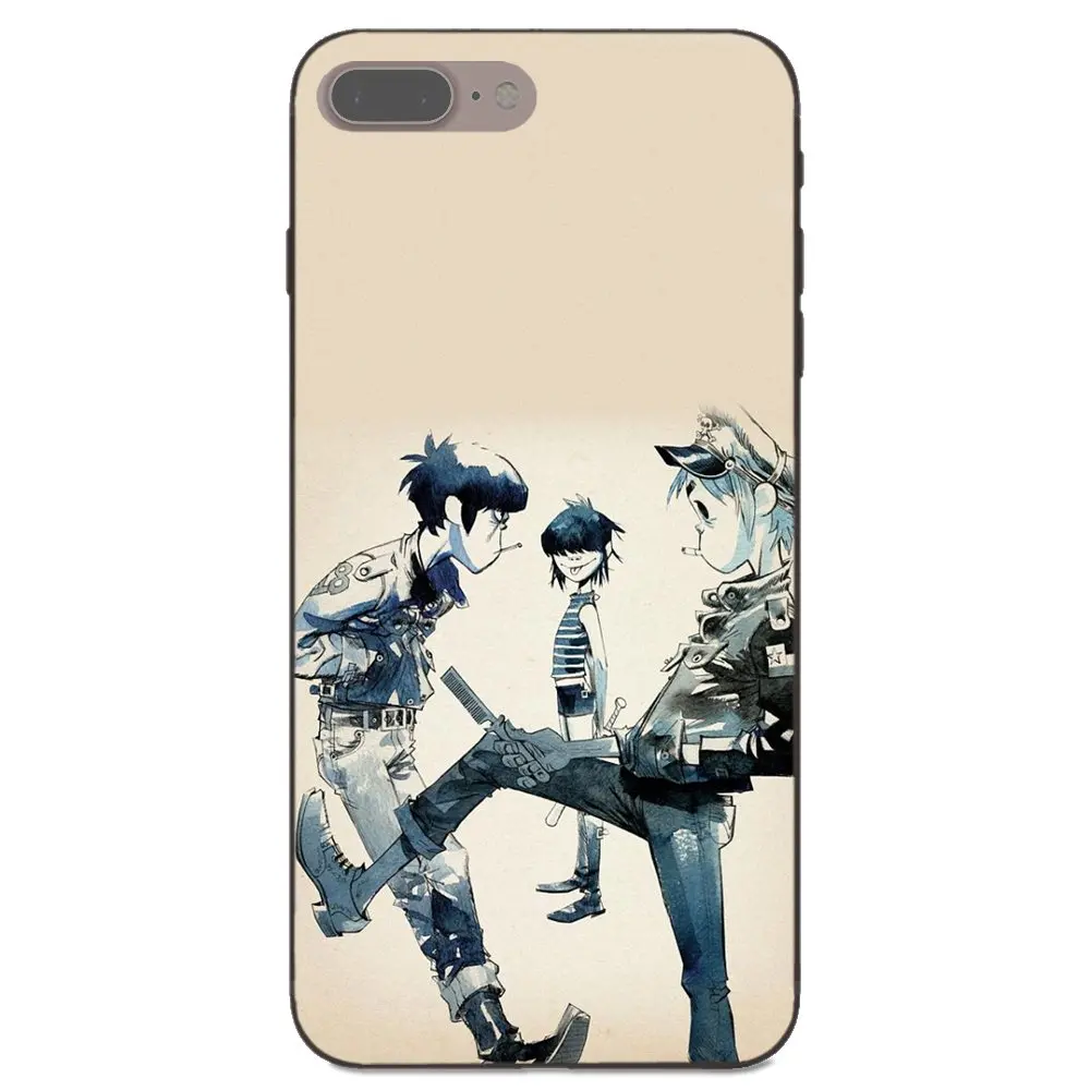 Мягкий ТПУ милый чехол Gorillaz Boat Illust Music для Xiaomi Mi Mix Max Note 2 2S 3 5X 6 6X 8 9 SE A1 A2 Lite Play Pro