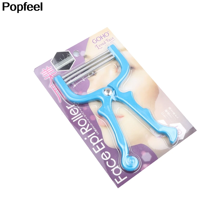 Popfeel Gesichts Haar Epilierer Entfernung Gerät Rasieren EpilatorsWomen Schönheit Pflege Werkzeuge Zubehör Zufällige Farbe