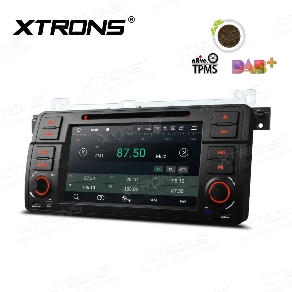 Top 7" Android 8.1 OS Car Multimedia DVD Navigation GPS Radio for BMW E46 1998-2006 & E46 M3 2000-2006 with Full RCA Output Support 1