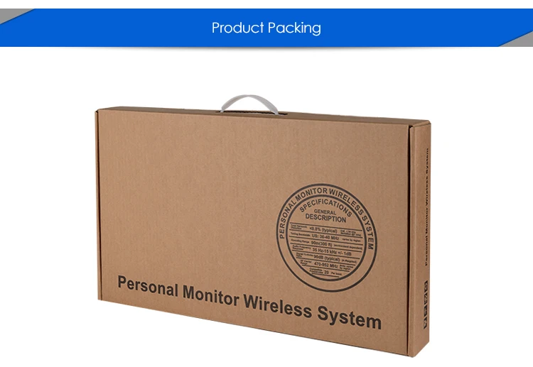 ear monitor wireless system with 4 receiver SR2050