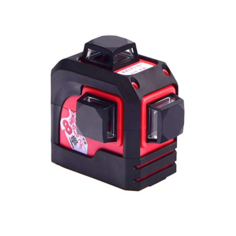 

Laser Level Self-Leveling 360 Horizontal And Vertical Cross Super Powerful Red Laser Beam Line 12Lines 3D 93T