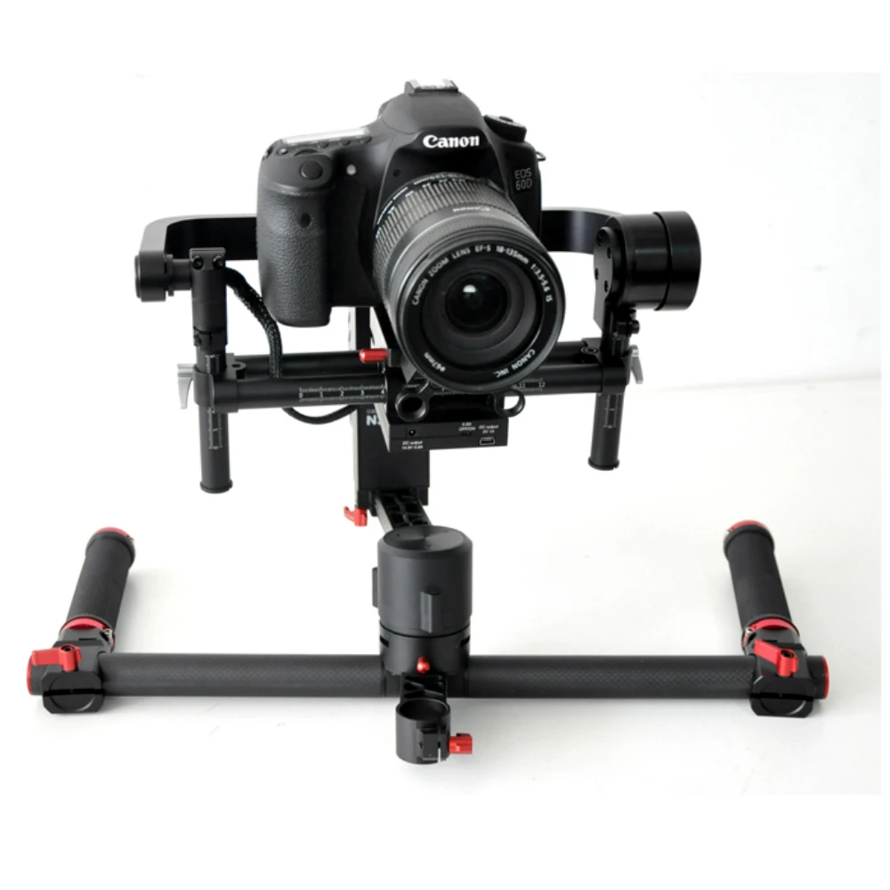 Lite2-basic 3-осевой двойные ручки Gimbal Камера стабилизатор