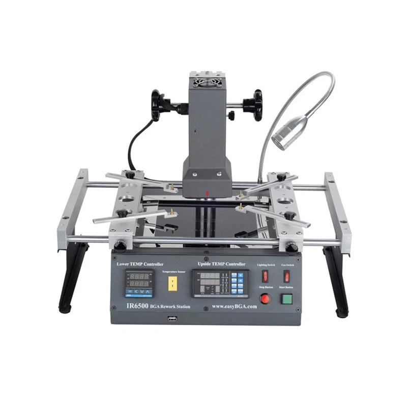 

ACHI IR6500 infrared BGA Soldering Rework Station IR 6500 For Motherboard Chip PCB Refurbished Repair System Solder Welding 220V