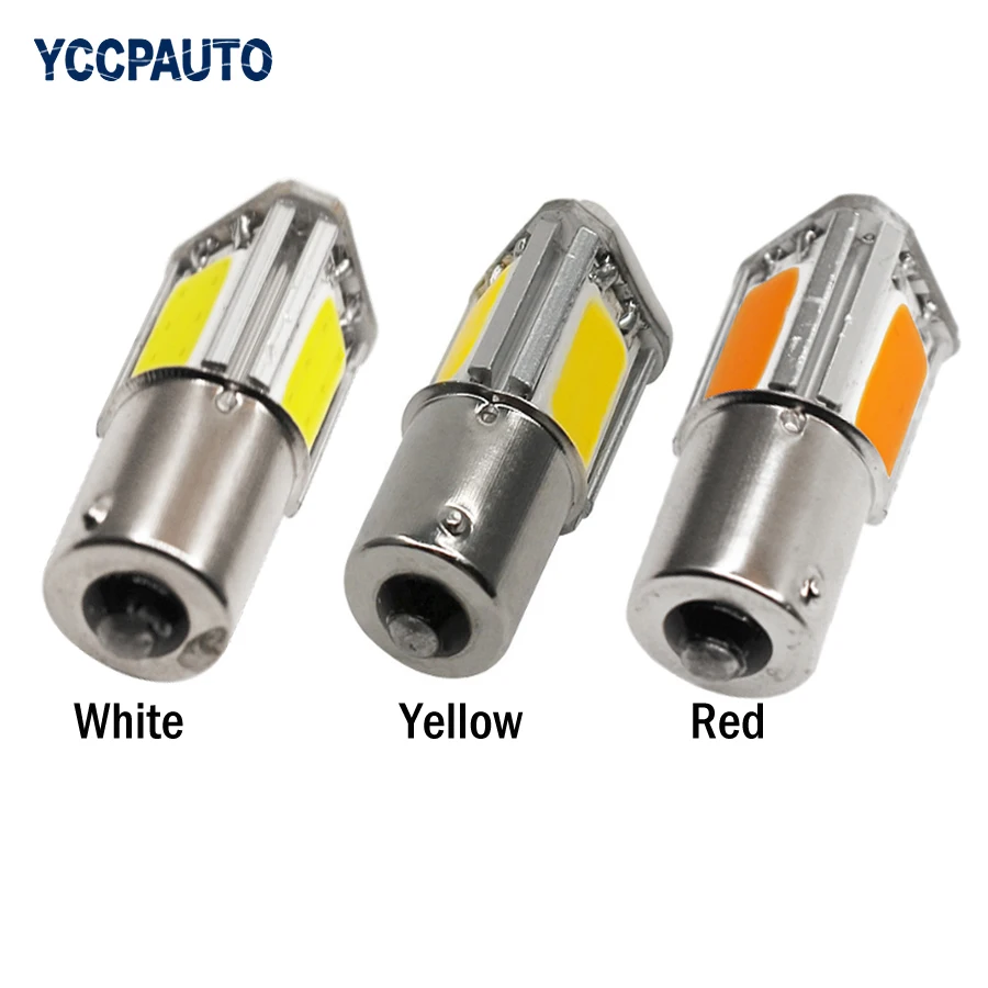 1156 Led Lights BA15S P21W Auto Car Cob Turn Signal Bulb Signal Lights