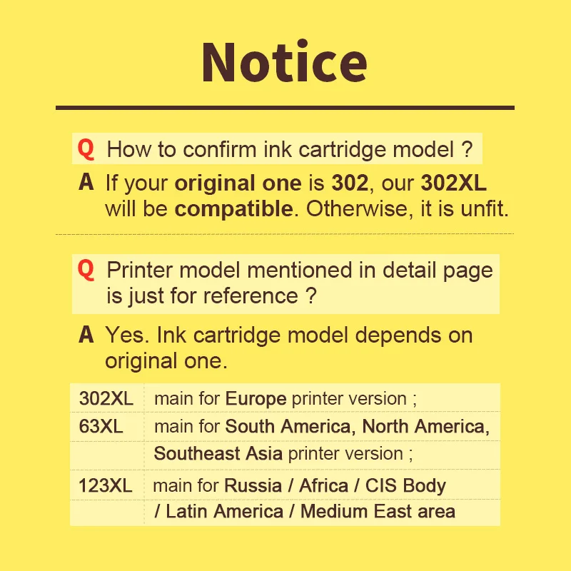 HWDID 302XL заправленный картридж Замена для HP/hp 302 xl Deskjet 2130 1110 3630 ENVY 4520 4522 Officejet 3830 4650|ink