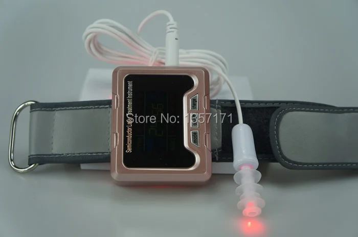 Bio light laser therapy reduce high blood pressure wrist watch type