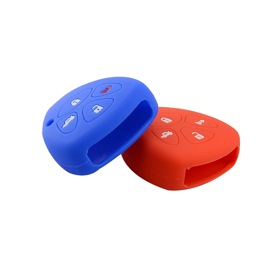 4 buttons silicone car key for Toyota 4