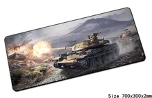 World of tanks mouse pad 70x30cm pad to mouse Popular computer mousepad gaming mousepad gamer to locrkand laptop mouse mat