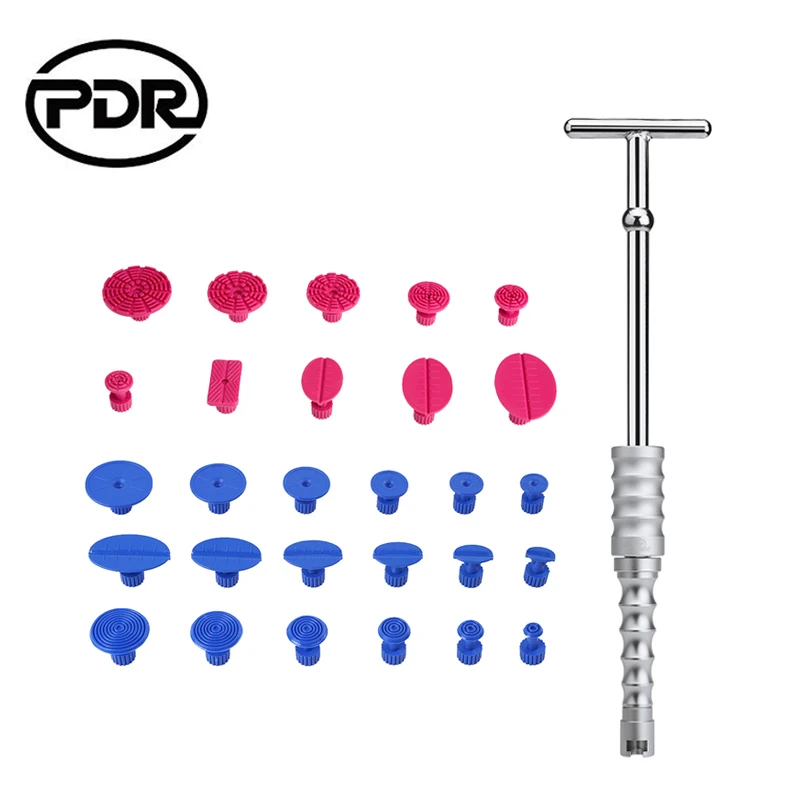 

PDR Tools Kit Paintless Dent Repair Tools Dent Puller Slide Hammer Suction Cups Suckers Glue Tabs Hand Tool Sets Ferramentas