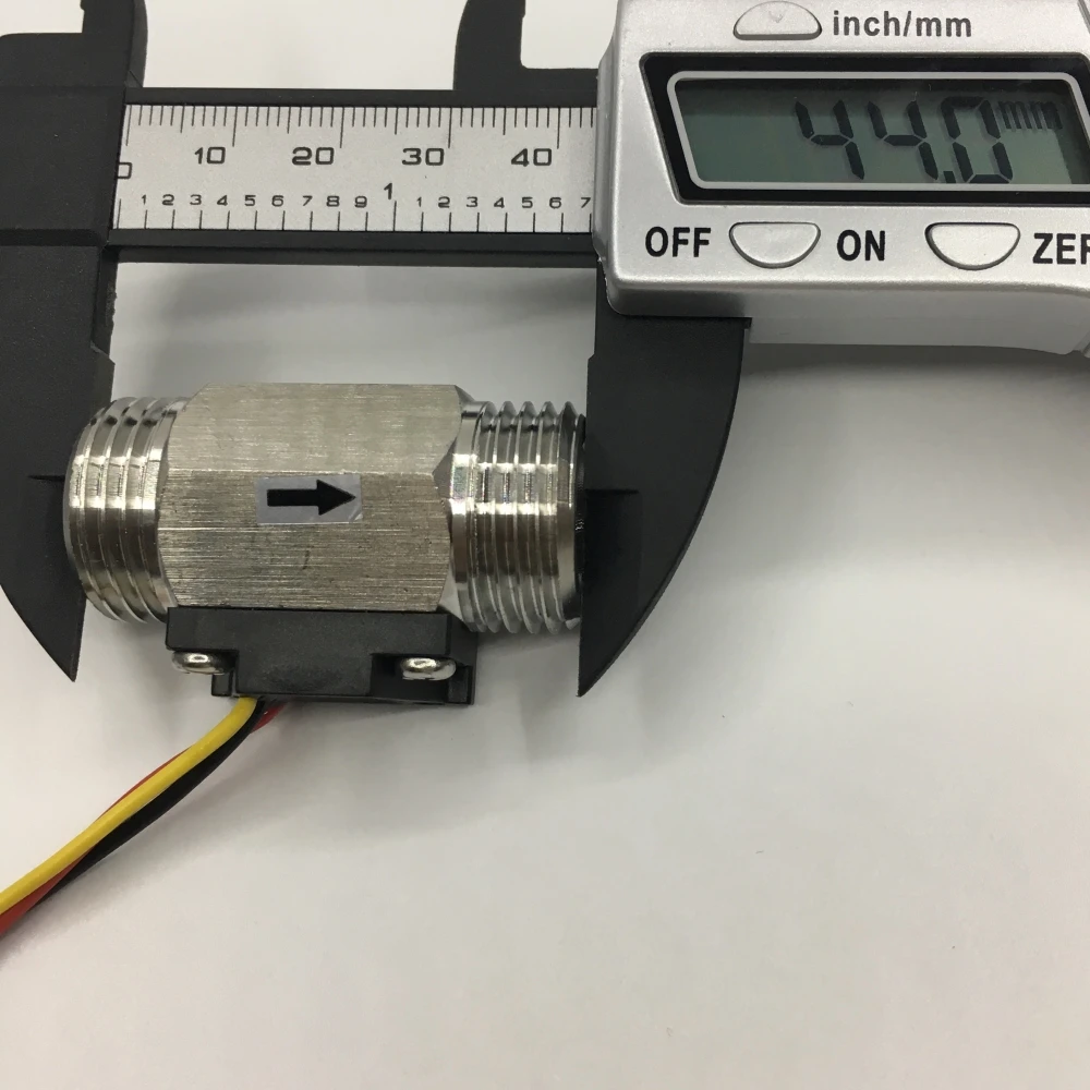2 шт./лот SUS304 OD20.5mm нить 1 ~ 30L/мин G1/2 &quotводы жидкости из нержавеющей стали