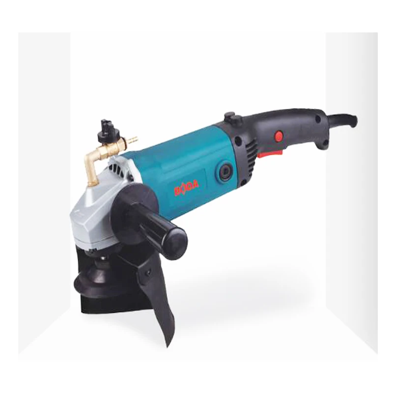 Portable Electric Angle Grinder 1200W Household Wet Polisher With 5 Polishing Disc For Free Marble Cement PolishingWG5-125