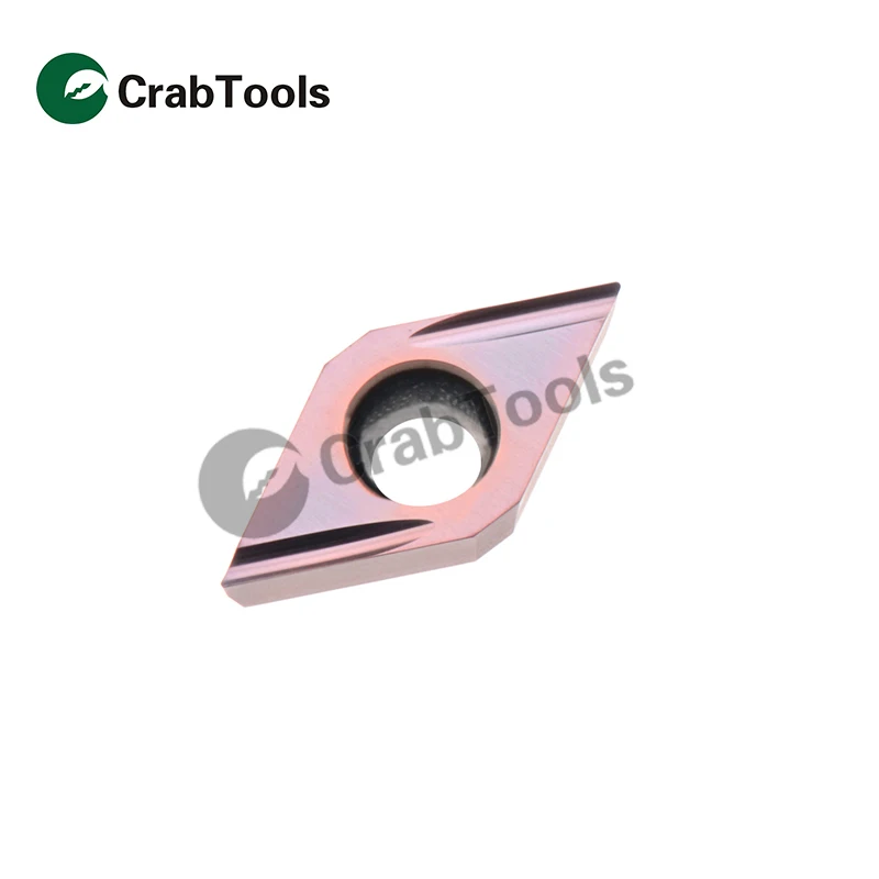 

Crab Tools KYOCERA 10PC DCGT11T304EL-U PR930 Metal Turning Lathe Tools Turning Cutter Carbide Insert CNC Tool Tip Machine