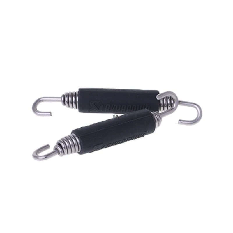 

2PCS Universal Motorcycle Stainless Steel Spring Hooks For Akrapovic SC Project AR Exhaust Pipe INY