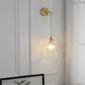 일본 스타일 스위치 구리 에디슨 벽 sconce 유리 머리맡 벽 램프 산업 빈티지 led 벽 조명 홈 조명|LED 실내용 벽 램프| -