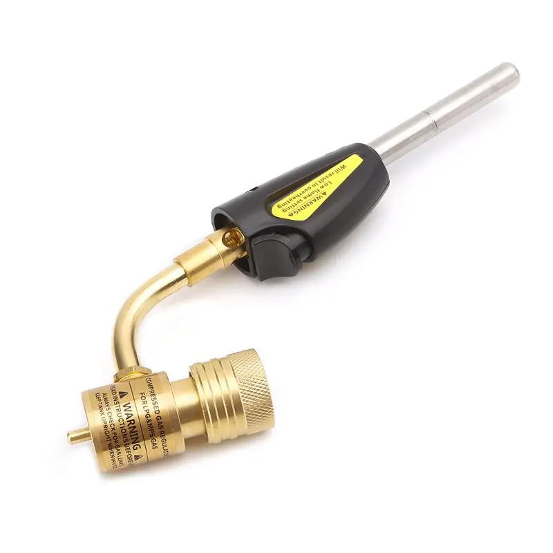 

Free postage High Temp Mapp Gas Self Ignition Turbo Torch Brazing Solder Propane Welding Plumbing