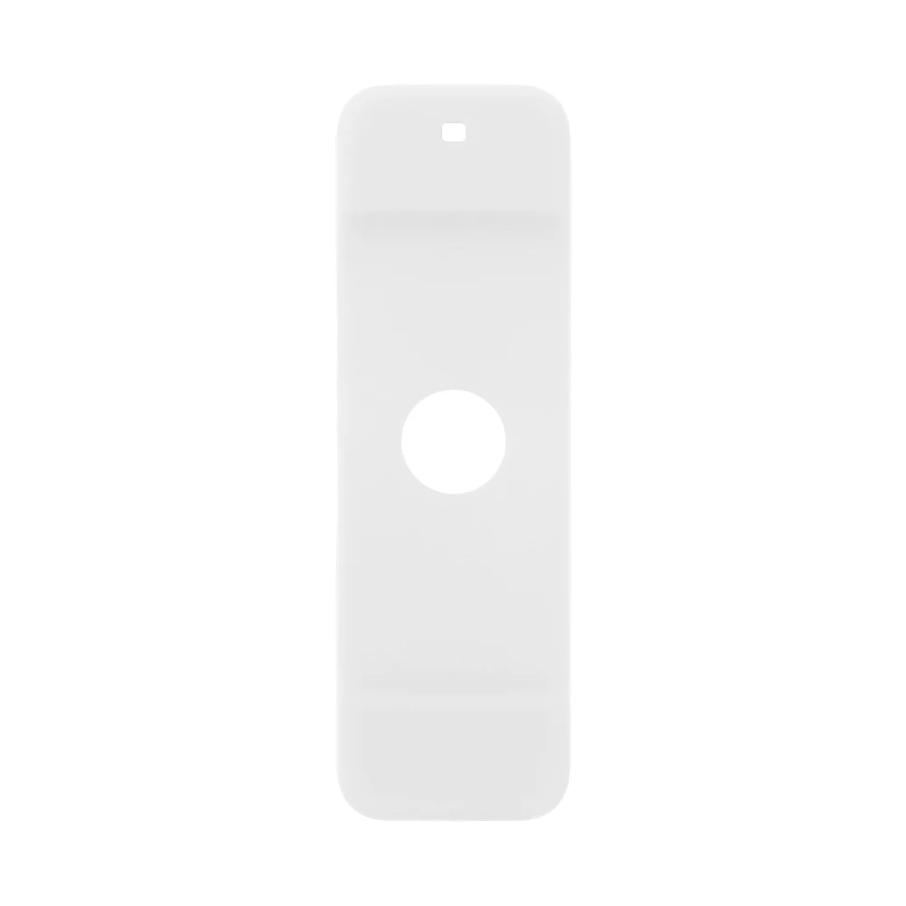 1PC Colorful Remote Control Covers Waterproof Anti-Slip Dust CoverSilicone Protective Case Cover Skin for Apple TV 4 - Цвет: Белый