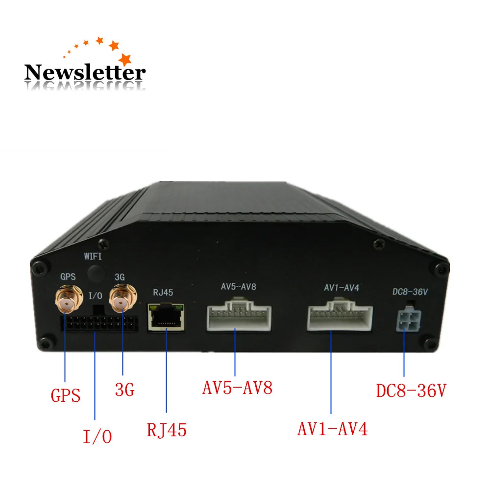 8 каналов 720 P AHD HDD SSD Мобильный DVR с gps 3g для грузовика такси школьный