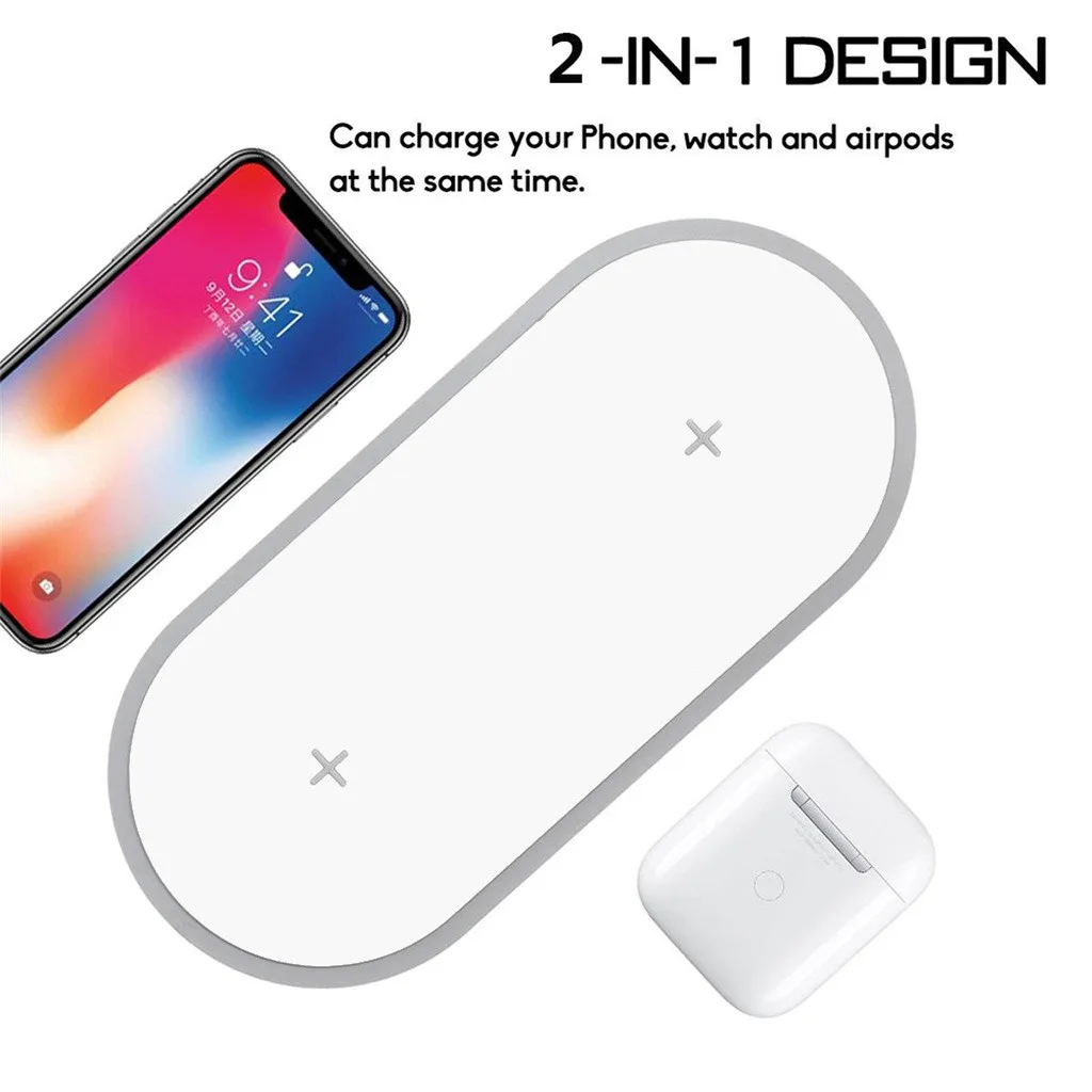 Easy Portability 3-in-1 Functionality Nomodo Qi Fast Wireless Charging Mouse Pad with Digital Notepad