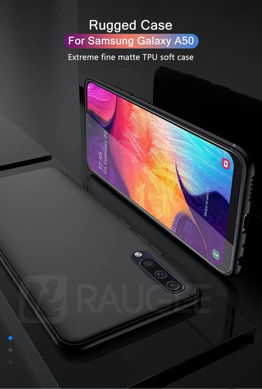 Чехол для samsung Galaxy A50, чехол, полное покрытие, силиконовый матовый чехол для samsung A30 A40 A 40 A 50 A60 A70 A20, чехол-накладка