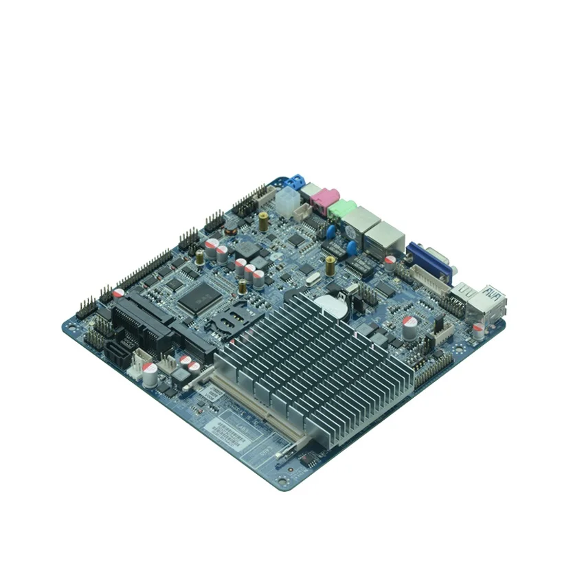 MINI ITX материнская плата с 7* USB/6* COM/VGA/LVDS, J1900 все в одном Материнские платы