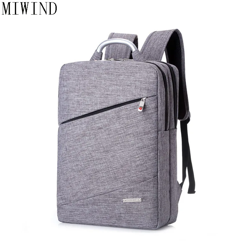 MIWIND Nylon School Backpack Student Casual Women Men backpacks for teenage Laptop Rucksacks for girls Travel
