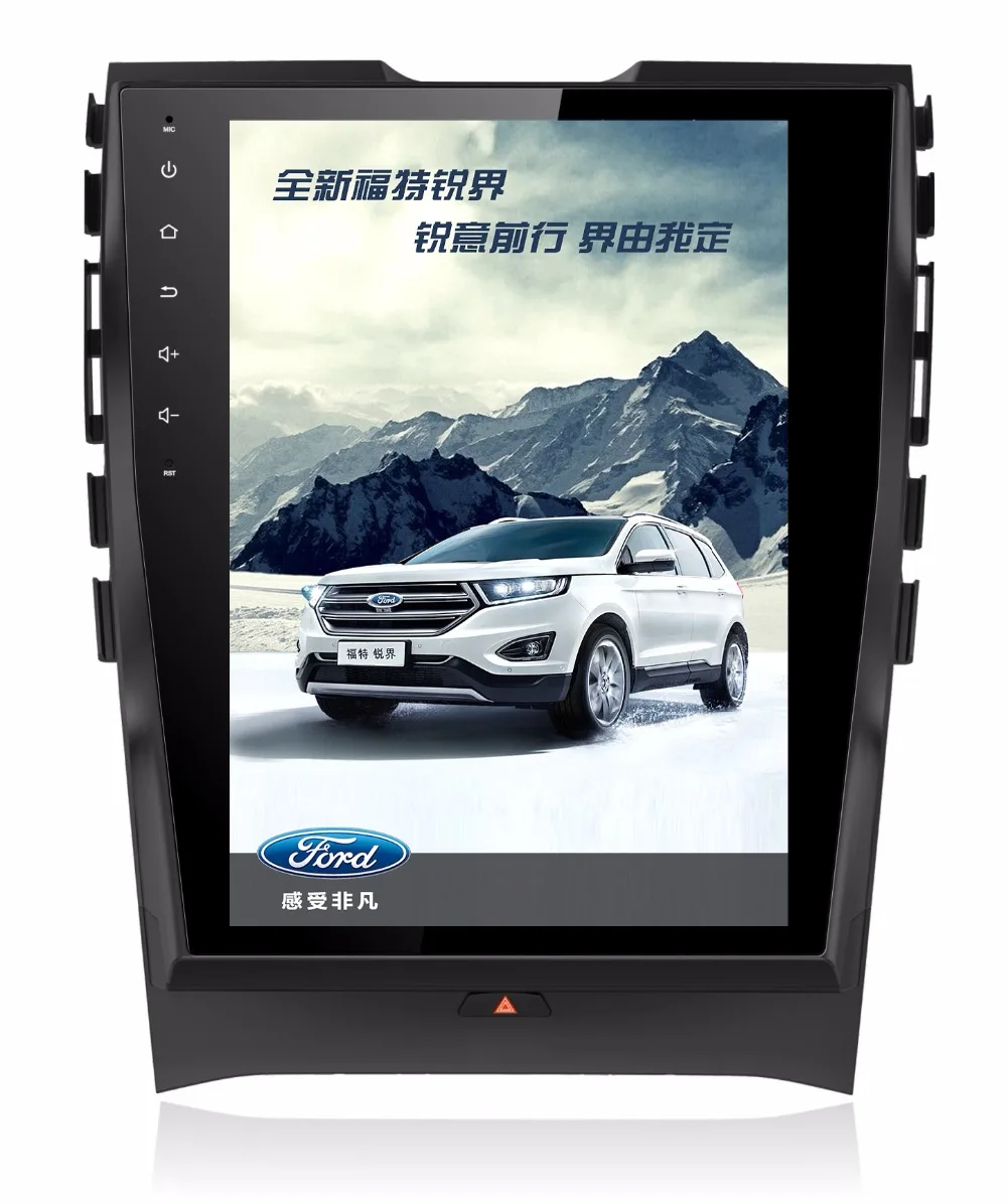 

LaiQi 12.1" Quadcore Car DVD player 1024x768 Car Vertical Screen 32GB ROM Stereo GPS Navigation for Ford edge 2013
