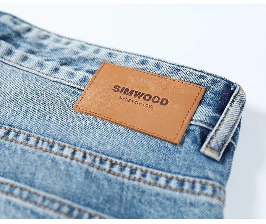 SIMWOOD летние новые хип-хоп шорты мужские модные хип-хоп джинсовые шорты с буквенным принтом и музыкальной нотой хлопок