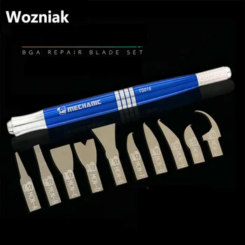 

Wozniak CPU IC Glue Removal Knife Blade Pry Knife Mobile Phone Motherboard Maintenance Chip Disassemble Tool