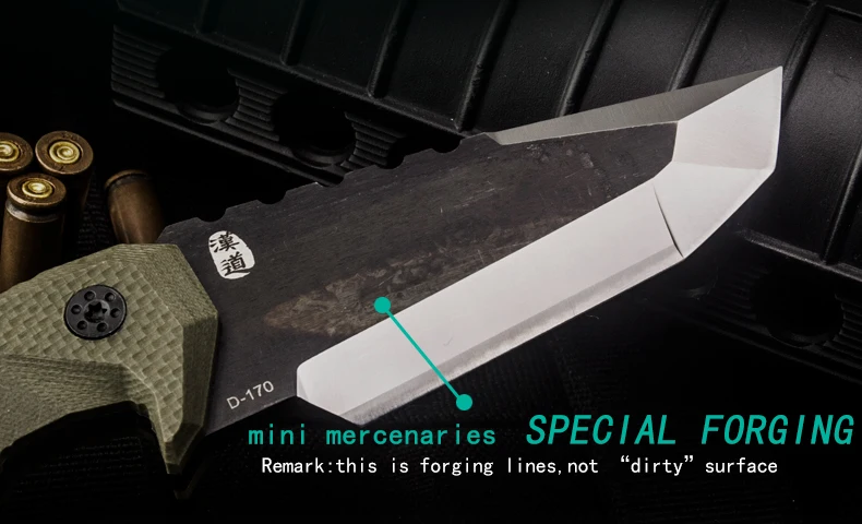 HX на открытом воздухе D2 стальной Тактический охотничий нож на открытом воздухе кемпинг выживания ножи Многофункциональный инструмент и камень мыть лезвие быстрая