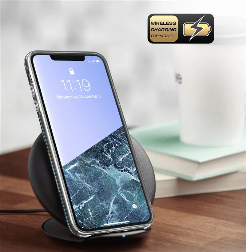 Для iPhone Xs Max Чехол i-Blason Cosmo Lite стильный Премиум Гибридный Тонкий защитный бампер мраморный чехол для задней панели с защитой камеры