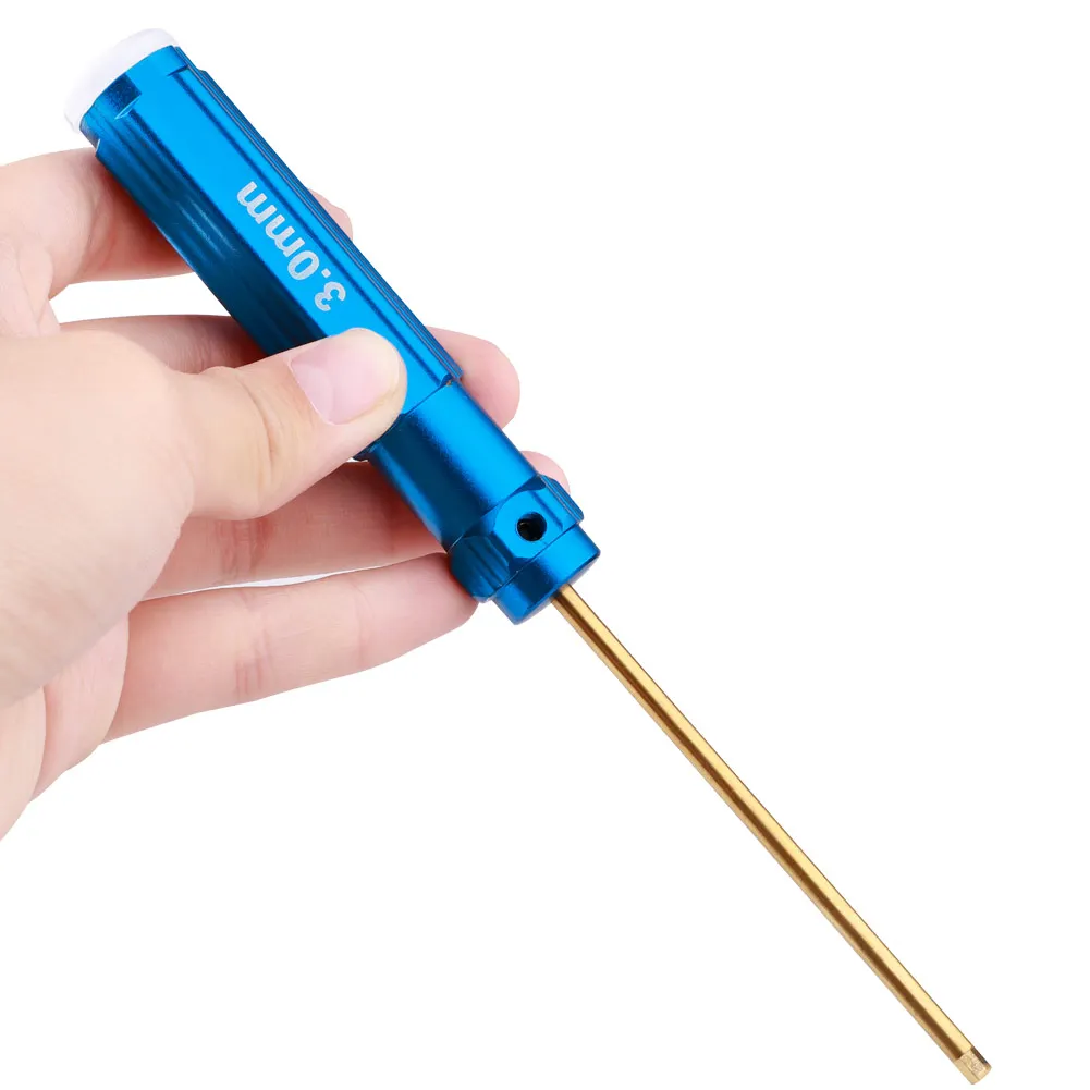 

1PCS Hex Screwdrivers Key Driver Tool Set 1.5mm 2mm 2.5mm 3mm for RC Hobby Model Car/Heli HSP Alloy Aluminum Tools Kits