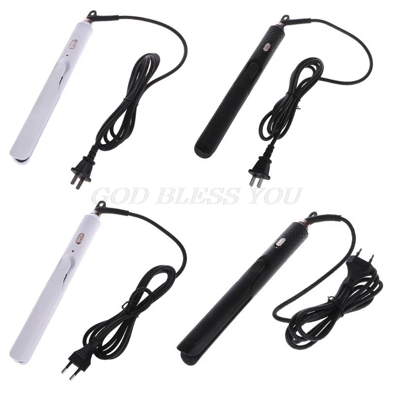 

2in1 Hair Curler Straightener Rapid Heating Flat Iron Tourmaline Ceramic Plate Hair Curlers Rollers For Women Curling Tools